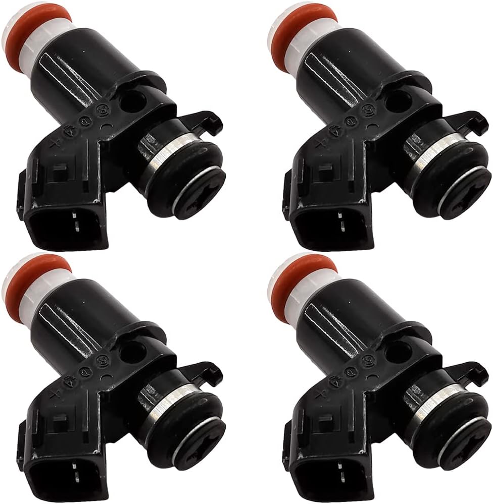 4Pcs Fuel Injector Set for Honda Goldwing GL1800 Motorcycle (2001-2005) 16450MCA013 16450MCA003