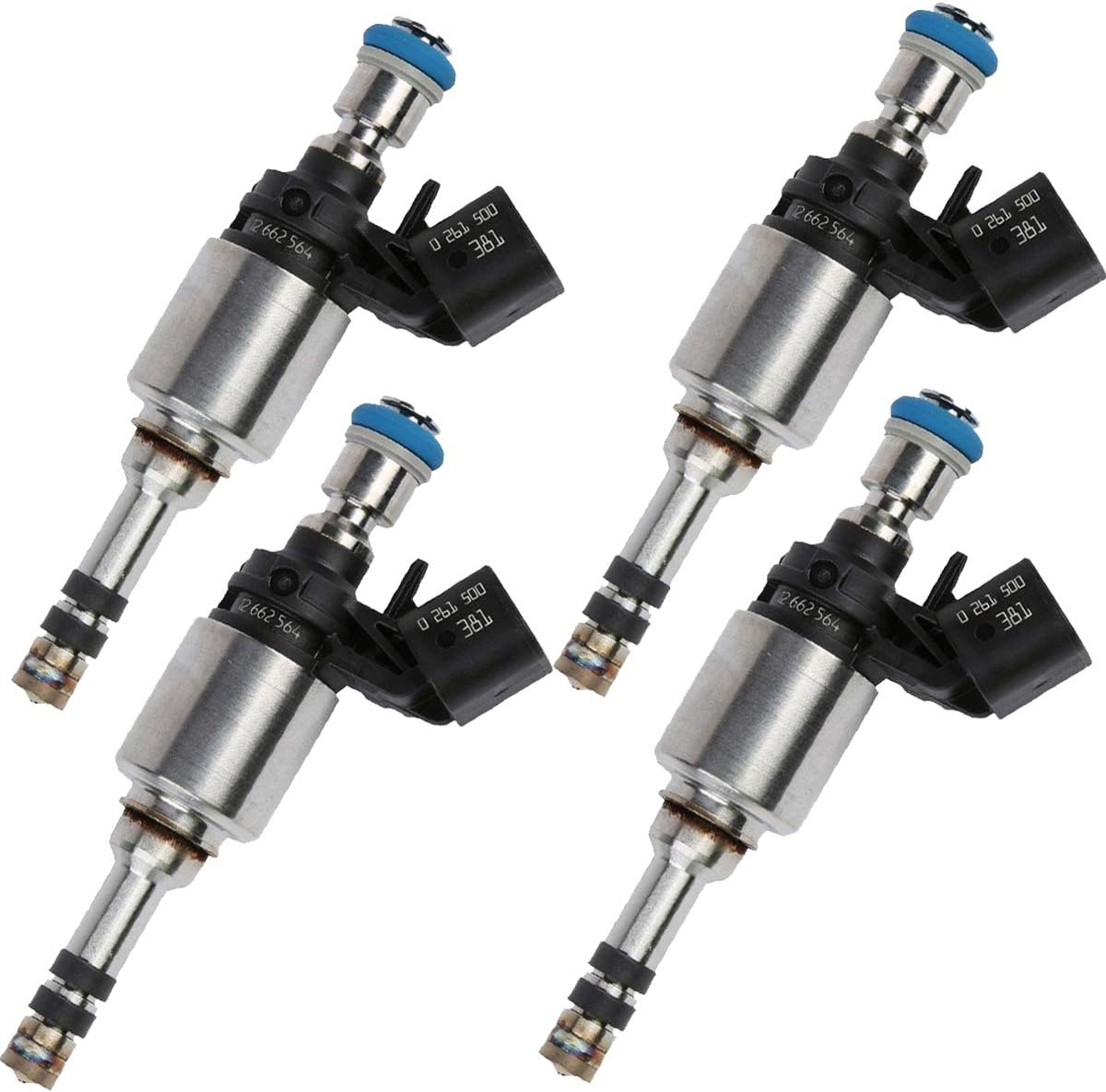 4Pcs Fuel Injectors Nozzles for Chevy Impala Colorado Malibu Cadillac ATS GMC Canyon 3.6L | 12627093 12662564