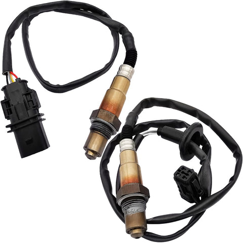 Suitable for 2Pcs Oxygen Sensor for Hyundai Elantra 1.8L (2011-2014 Non-Calif) | 234-5083 234-4550