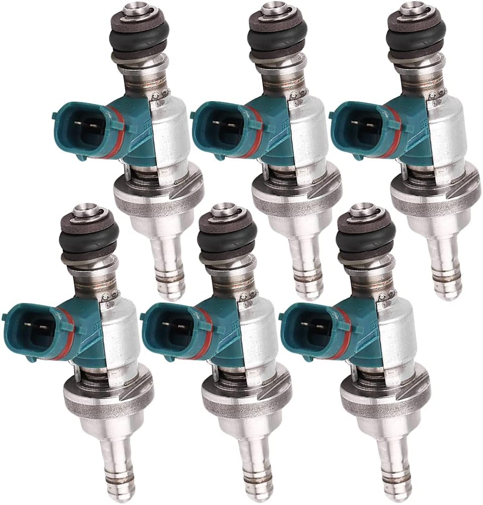6Pcs Fuel Injector Set for Lexus IS250 GS300 2.5L V6 (2006-2013) - 23209-39055 23209-31020