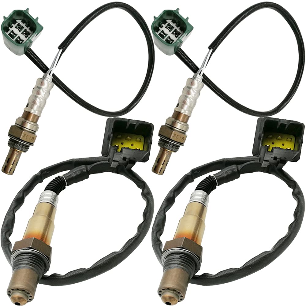 4Pcs Air Fuel Ratio & O2 Sensor Set for Nissan Maxima Altima Murano V6 (04-08) | 24320 15525