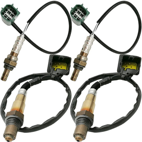 4Pcs Air Fuel Ratio & O2 Sensor Set for Nissan Maxima Altima Murano V6 (04-08) |234-5060  234-4301