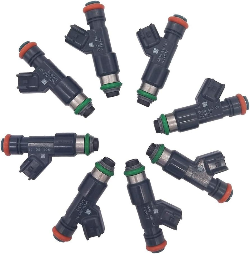 8Pcs Fuel Injector Set for Chevy Silverado Suburban Tahoe 5.3L 6.0L V8 | 12594512