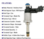 Suitable for Fuel Injector for Chevy Camaro Traverse GMC Acadia Cadillac 3.6L V6 - 12638530 FJ994