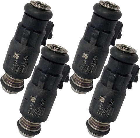 4Pcs Fuel Injector for Mercury Outboard 40HP-60HP 2-Stroke Marine | 25335288 892123002