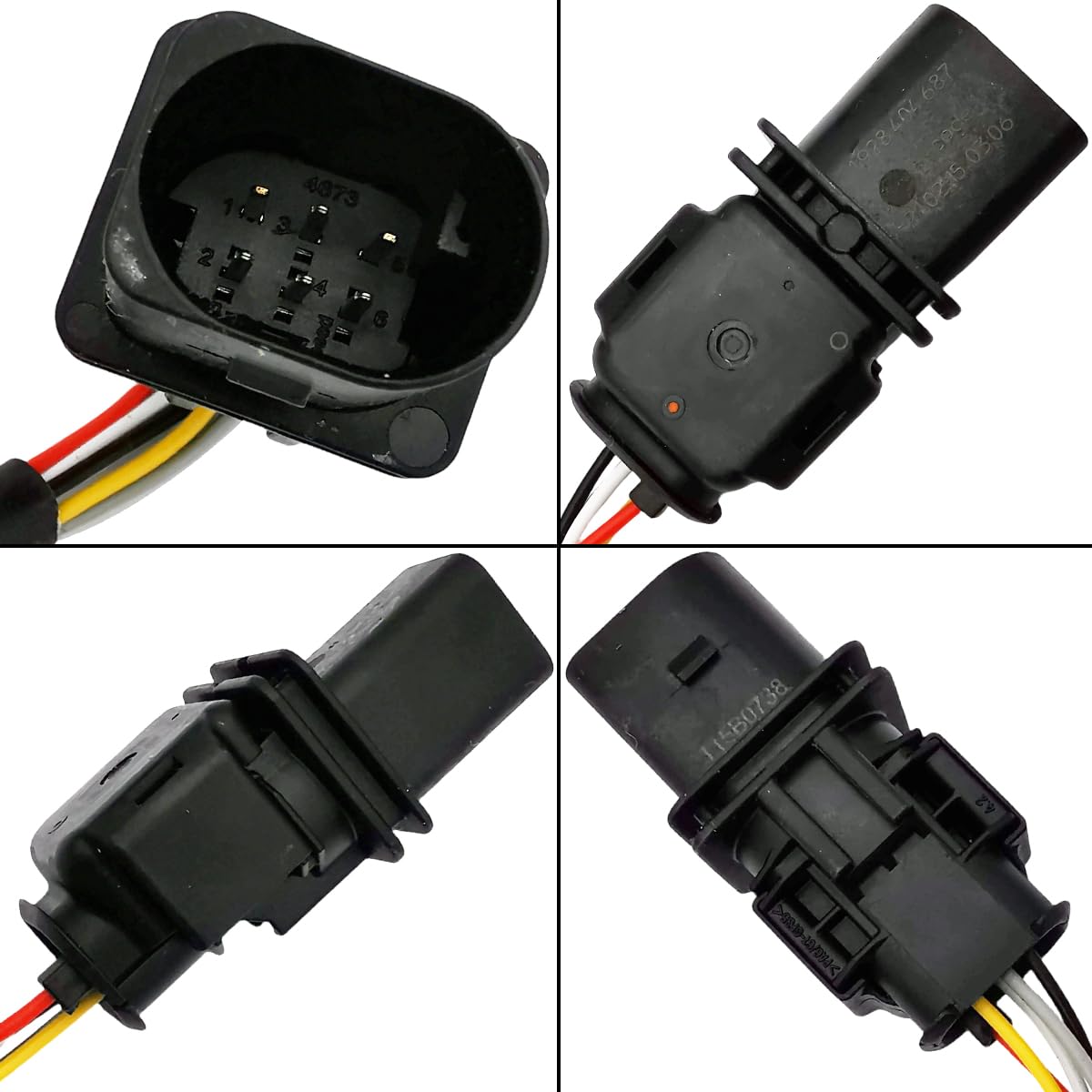 2Pcs Wideband A/F & O2 Sensor for Mercedes C250 SLK250 1.8L Turbo (2012-2015) | 234-5064 234-4585