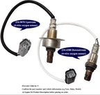 Suitable for 2Pcs Oxygen Sensor for Nissan Sentra Altima Versa (2007) |22693ET000, 22690EN200