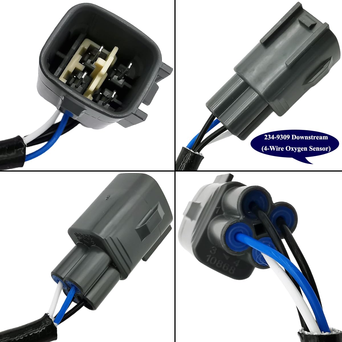 2Pcs 234-9305 234-9309 Upstream Downstream Oxygen O2 Sensor for Lexus LS500H 3.5L V6 2018 2019 2020 2021 2022 2023 2024 89467-11010 89467-50100