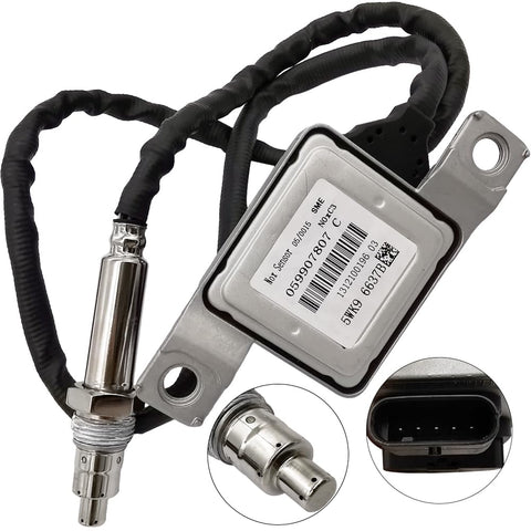 Upstream Nitrogen Oxide NOx Sensor for VW Touareg Audi Q7 A6 A8 TDI Diesel (11-15) | 059907807C 5WK96637B