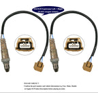 4Pcs Upstream Downstream Oxygen O2 Sensor for Infiniti JX35 2013 QX60 2014 3.5L, for 2013-2014 Nissan Altima Pathfinder 2014 Quest 3.5L 2 * 234-9135 234-4595 234-4599