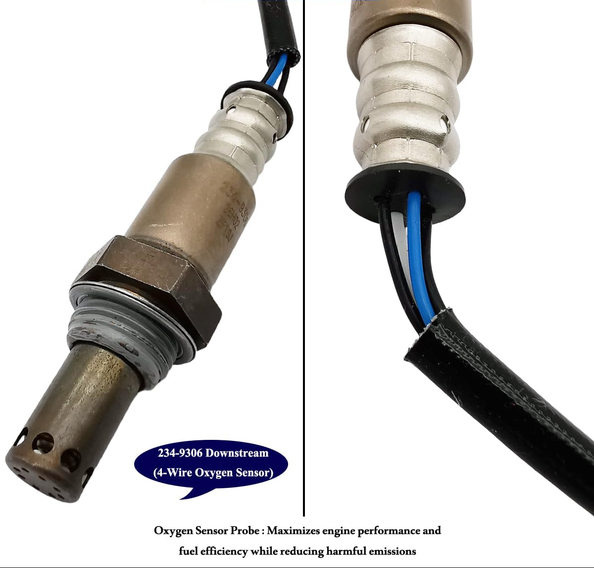 234-9306 Downstream Oxygen O2 Sensor Lambda Sensor for Lexus LS500 3.5L V6 Turbocharged 2018 2019 2020 2021 2022 2023 2024 89467-50150, 89467-50160