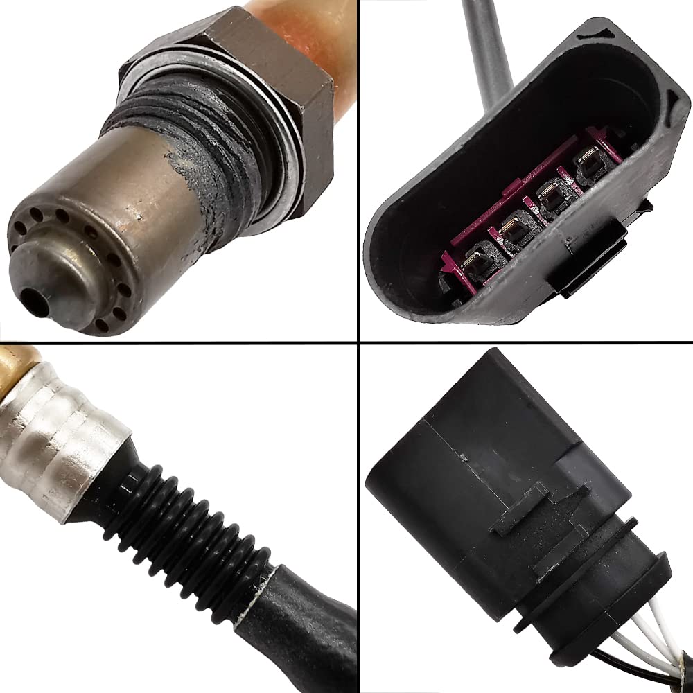 2Pcs O2 Sensor Upstream & Downstream for Audi TT VW Jetta Golf 1.8T | 06A906262Q 234-4809 234-4808