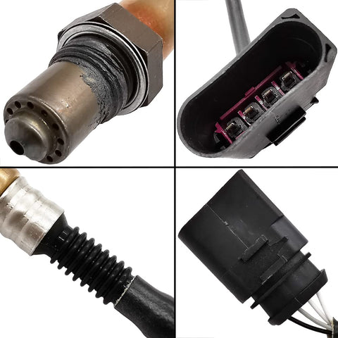 2Pcs O2 Sensor Upstream & Downstream for Audi TT VW Jetta Golf 1.8T | 234-4809 234-4808