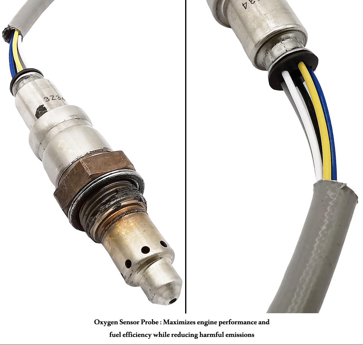 234-5753 Upstream Wide-Band Air-Fuel Ratio Oxygen O2 Sensor for Ford Fusion 17-20 Mustang 18-24 Ranger 19-24 Transit Connect 19-23 2345753, HS7Z9F472A, JR3Z9F472C, KB3Z9F472A
