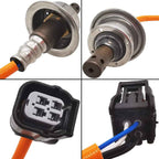 2Pcs Upstream Downstream Oxygen O2 Sensor Replacement for Honda Civic 1.8L 2007 2008 2009 2010 2011 234-9124 234-4350 36531-RNA-J01 36532-RNA-A01