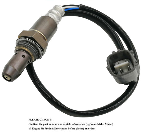 OEM-quality automotive oxygen sensor with wiring harness and connector for vehicle emissions control