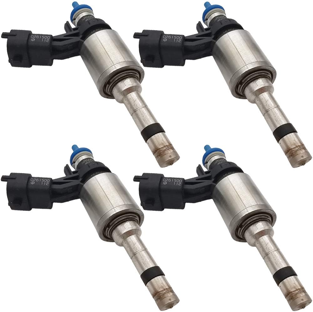 Suitable for 4Pcs Fuel Injectors Nozzle for Buick Regal Verano Chevy Cobalt HHR Saturn Sky 2.2L 2.4L | FJ1097 12636111