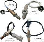 4Pcs Air Fuel Ratio & O2 Sensor Set for Toyota Sienna 3.5L V6 (2011-2016) | 234-9114 234-9128 234-4416 234-4540