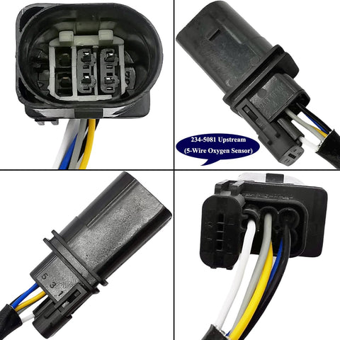 Suitable for 2Pcs Air Fuel Ratio & O2 Sensor for Hyundai Sonata 2.4L (2009-2010) | 234-5081 234-4237