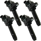 4Pcs Ignition Coil for Honda Jazz III (GK5) 1.5L (2014-2021) - 30520-55A-0051