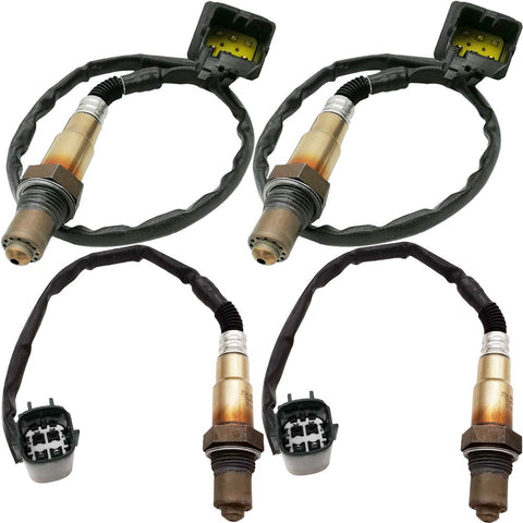 4Pcs Air Fuel Ratio Sensor Set for Nissan Titan Armada Pathfinder 5.6L V8 (2004-2006) | 234-5060 234-4835