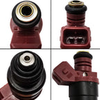 Suitable for 3Pcs Fuel Injector Set for John Deere Gator 825i UTV 3-Cylinder | 5WY2404A MIA11720