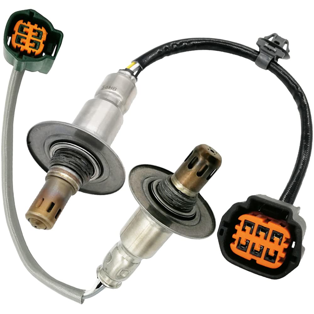 2Pcs 234-5178 234-4988 Upstream Downstream Oxygen O2 Sensor Replacement for 2014-2018 Subaru Forester 2.0L-H4, 2015-2018 Subaru WRX 2.0L-H4 22641-AA650 22690-AB010