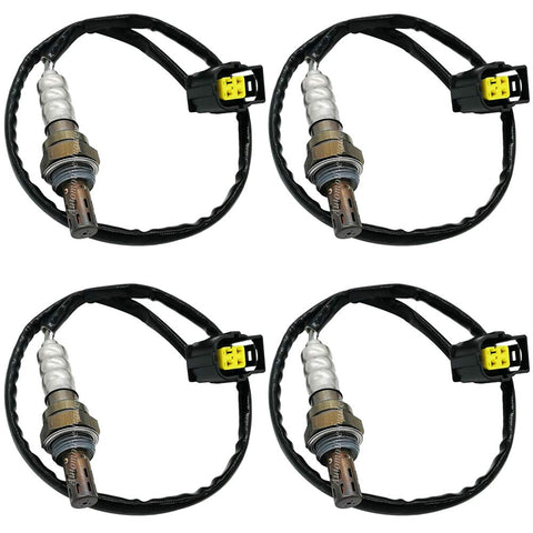 Suitable for 4Pcs O2 Sensor Set for Jeep Liberty 3.7L (2004) | 234-4587 234-4771