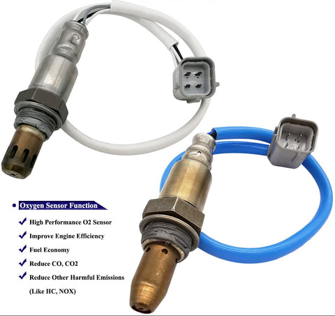 Suitable for 2Pcs Oxygen Sensor for Nissan Altima Rogue 2.5L (2010-2013) | 234-9036 234-4382