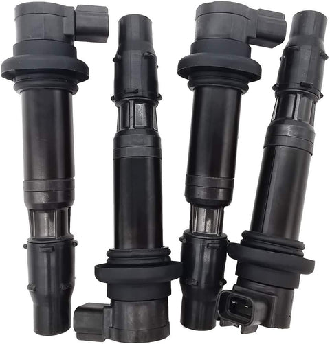 4Pcs Ignition Coils Pack for Triumph Tiger 800 1200 Street Triple 675 Kawasaki Ninja ZX-6R (2001-2002) | F6T553 129700-4840
