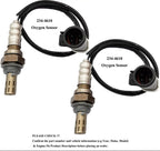 4Pcs O2 Sensor Set for Mazda CX-9 Ford Edge Lincoln MKX 3.5L (2007-2009) 234-4372 234-4610