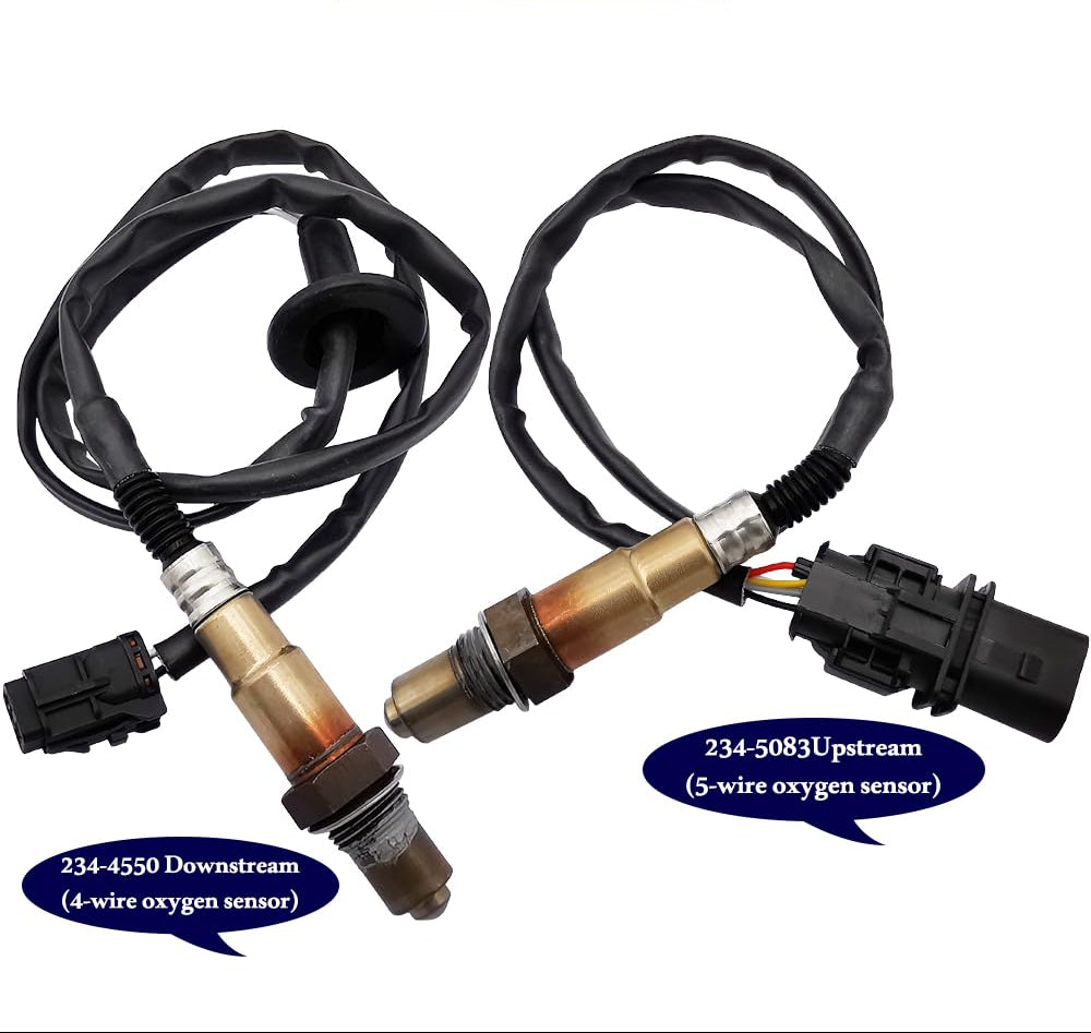 Suitable for 2Pcs Oxygen Sensor for Hyundai Elantra 1.8L (11-14 Non-Calif) | 234-5083 234-4550