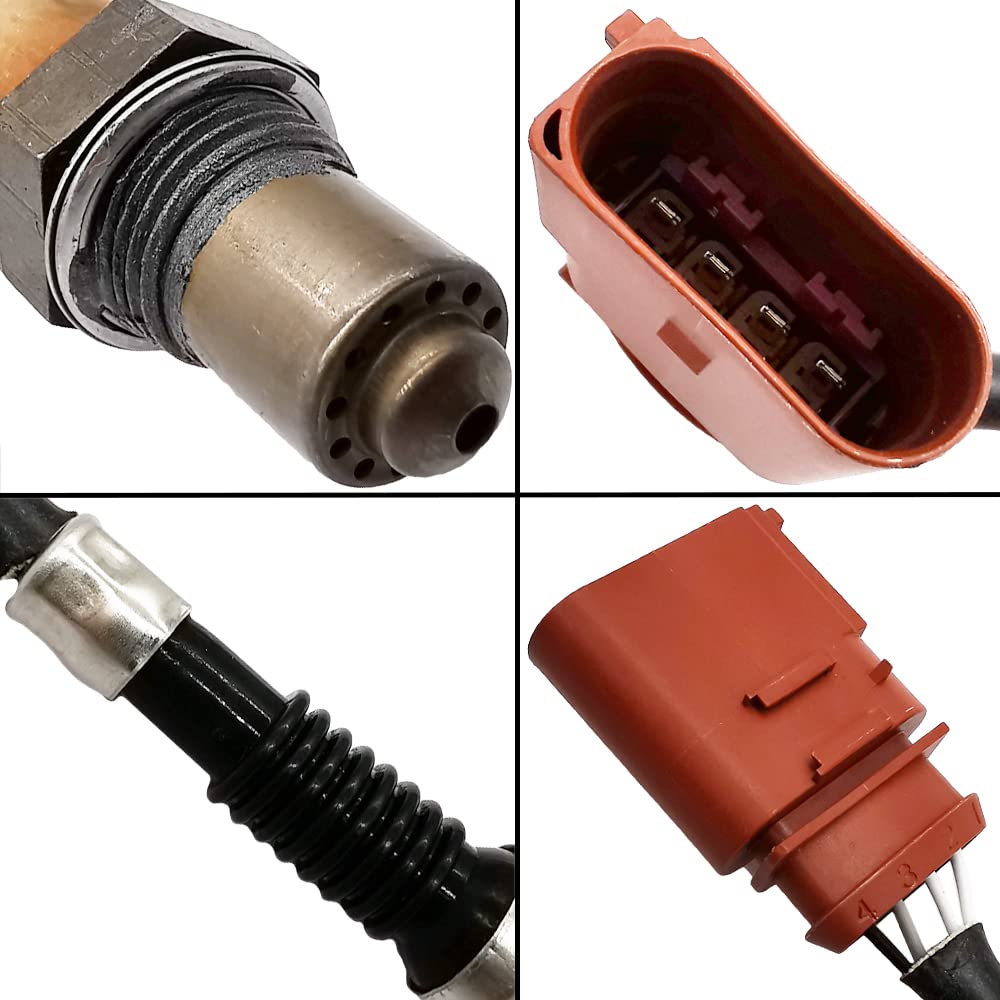 2Pcs O2 Sensor Upstream & Downstream for Audi TT VW Jetta Golf 1.8T | 06A906262Q 234-4809 234-4808