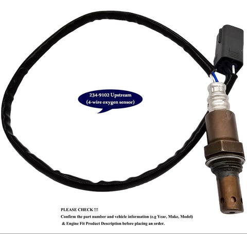 Suitable for 2Pcs Air Fuel Ratio & O2 Sensor for Mazda RX-8 1.3L R2 Rotary (2004-2008) | 234-9102 234-4349