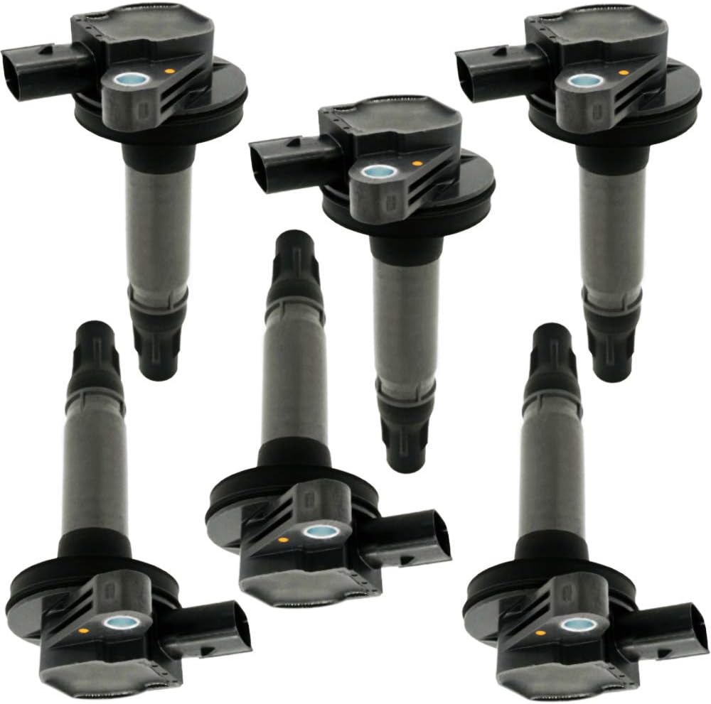 6Pcs Ignition Coil for Ford Edge Flex Fusion Taurus Lincoln MKZ Mazda 6 CX-9 3.5L 3.7L V6 | 7T4Z-12029-E