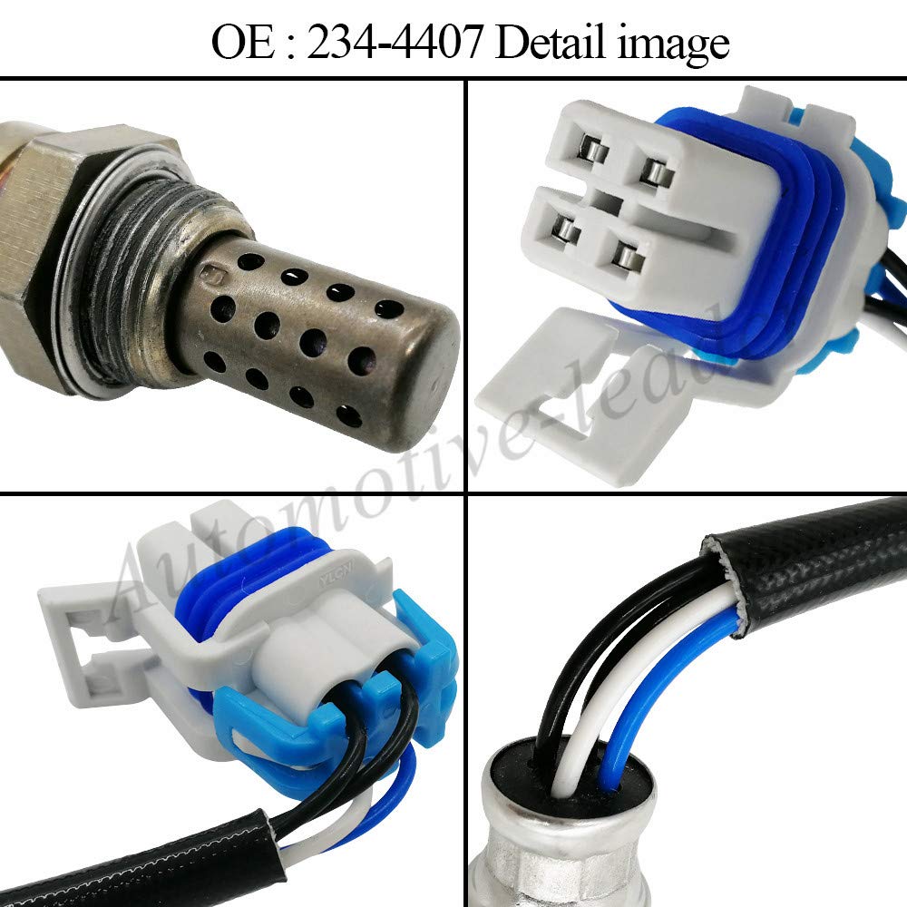 4Pcs Oxygen Sensor Set for Chevy Silverado & GMC Sierra 1500/2500 (2003-2006) 234-4669+234-4407