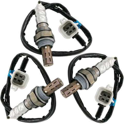3Pcs O2 Sensor Kit for Chevy Blazer S10 GMC Jimmy (2002-2005) | 234-4343