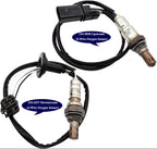2Pcs 234-5030 234-4237 Upstream Downstream Oxygen O2 Sensor for Kia Forte 2.0L 2.4L L4 2010-2013 Forte5 2.0L 2.4L L4 2012-2013 Magentis Optima 2.4L L4 2010 Rondo 2.4L L4 2009-2012