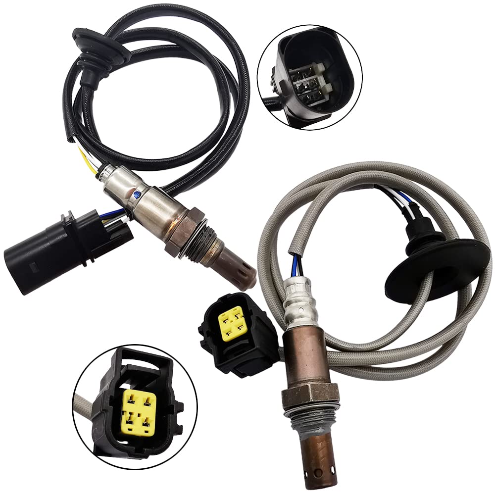 2Pcs 234-5051 234-4114 Upstream A i r Fuel Ratio Downstream O2 Sensor for Mitsubishi 11-15 RVR/Lancer, 11-13 Outlander, 11-18 Outlander Sport 2.0L 2.4L-L4 1588A144 1588A228 1588A22