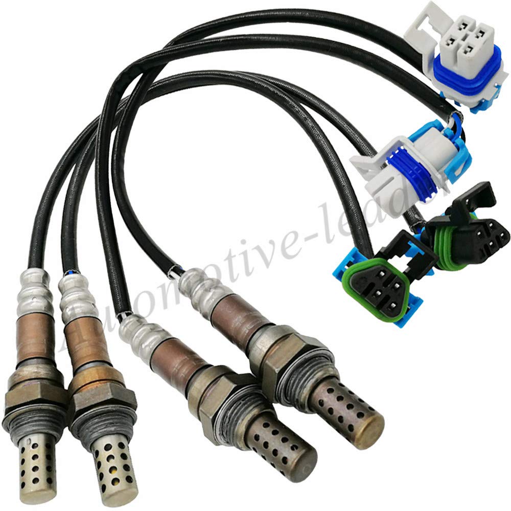 4Pcs Oxygen Sensor Set for Chevy Silverado & GMC Sierra 1500/2500 (2003-2006) 234-4669+234-4407