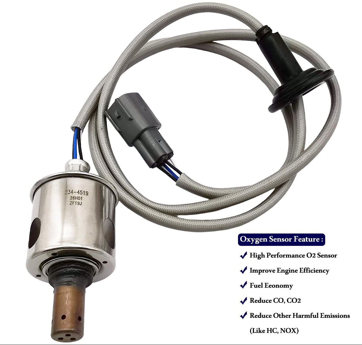 Downstream Left O2 Sensor for Lexus GS350 3.5L V6 (2007-2013) - 234-4519 8946530840