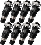 8Pcs Fuel Injector Set for Chevy Silverado Tahoe GMC Sierra 4.8L 5.3L 6.0L V8 | 17113553 FJ315
