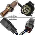 4Pcs 2 * 234-9075 234-4265 234-4266 Upstream Downstream Oxygen O2 Sensor for 2005 2006 Land Rover LR3 4.0L V6, 4.4L V8, 2006 Land Rover Range Rover Sport 4.2L V8