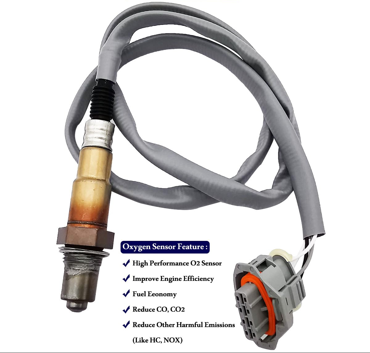 Downstream Left Lambda O2 Sensor for Porsche Panamera V6 V8 (2010-2016) 0258010177 16177