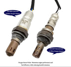 2Pcs 234-5030 234-4237 Upstream Downstream Oxygen O2 Sensor for Kia Forte 2.0L 2.4L L4 2010-2013 Forte5 2.0L 2.4L L4 2012-2013 Magentis Optima 2.4L L4 2010 Rondo 2.4L L4 2009-2012