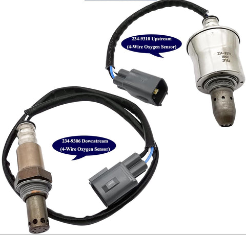 2Pcs 234-9310 234-9306 Upstream Downstream Oxygen O2 Sensor for Lexus LS500 3.5L V6 Turbocharged 2018 2019 2020 2021 2022 2023 2024 8946750110, 8946750120, 8946750150, 8946750160