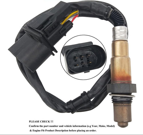2Pcs Air Fuel Ratio & Lambda O2 Sensor for Audi A4 & VW Golf Jetta Beetle (2001-2006) | 17014, SG1170
