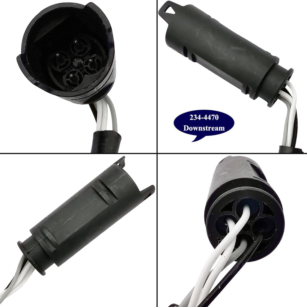 4Pcs O2 Sensor Set for BMW 545i 645Ci 4.4L V8 (2004-2005 Manual Trans) 234-5133 234-5134  234-4470