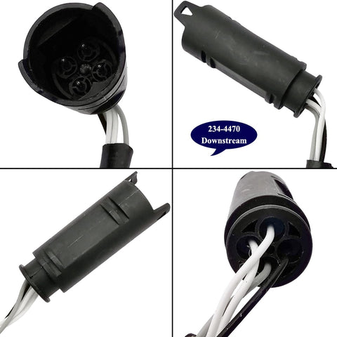 4Pcs O2 Sensor for BMW 545i 645Ci 4.4L V8 (2004-2005 Manual Trans)| 234-5133 234-5134 234-4470