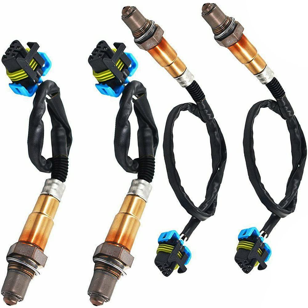 4Pcs O2 Sensor Set for Chevy Traverse GMC Acadia Buick Enclave 3.6L V6 (2009-2011) | 234-4815 234-4816